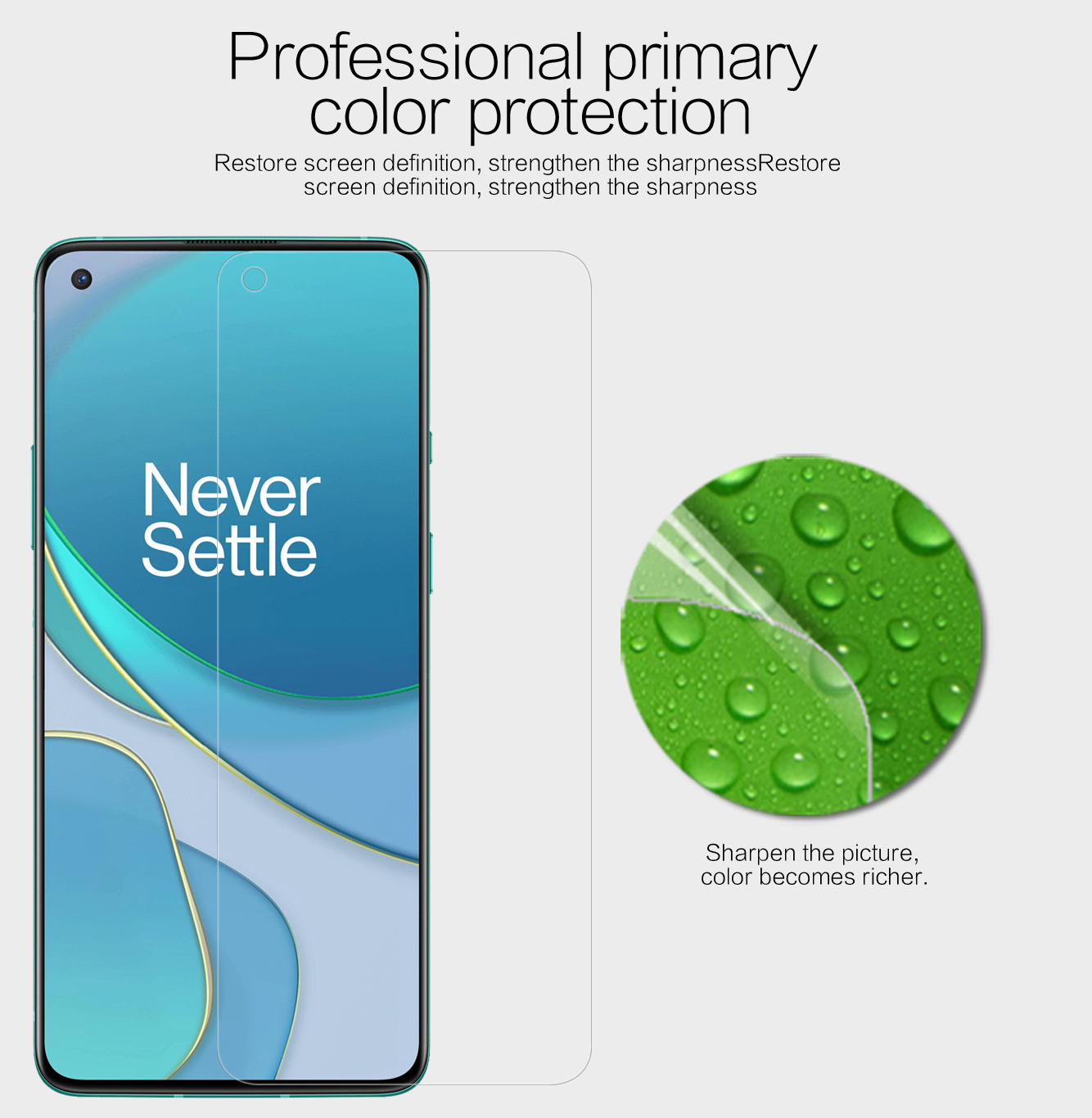NILLKIN-for-OnePlus-8T-Front-Film-Crystal-Clear-High-Definition-Anti-Scratch-Soft-PET-Screen-Protect-1766317-2